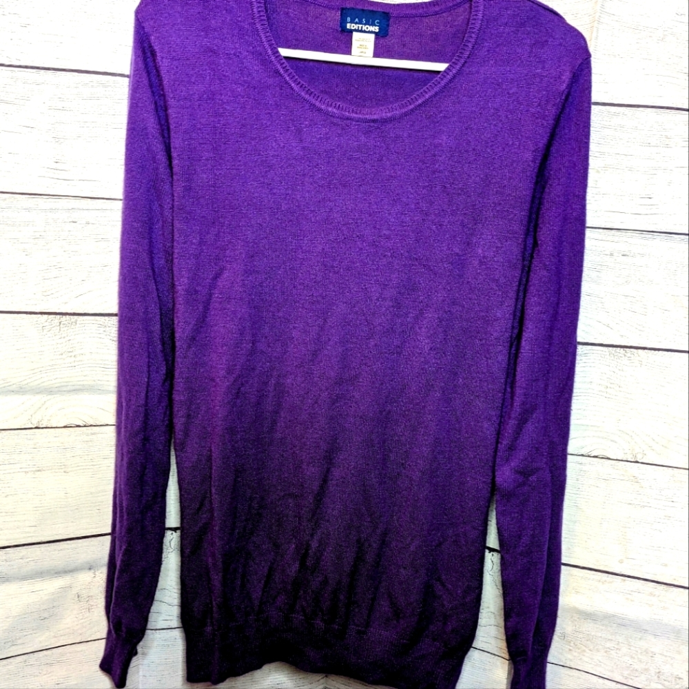 Purple Sweater